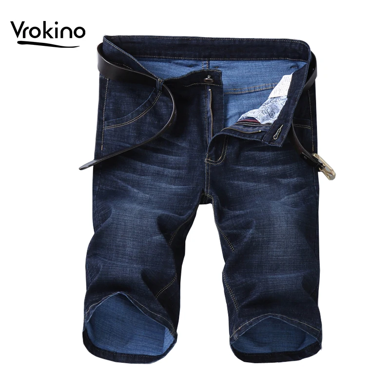 VROKINO 2019 New Summer Men's Brand Casual Denim Shorts Men's Stretch Breathable Straight Denim Shorts Light Blue Shorts Men 
VROKINO 2019 New Summer Men's Brand Casual Denim Shorts Men's Stretch Breathable Straight Denim Shorts Light Blue Shorts Men