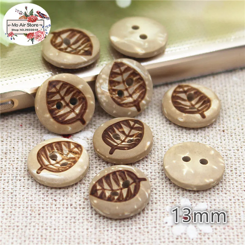 50pcs Coconut buttons natural wooden buttons crafts and scrapbooking sewing accessories botone 13mm
50pcs Coconut buttons natural wooden buttons crafts and scrapbooking sewing accessories botone 13mm
