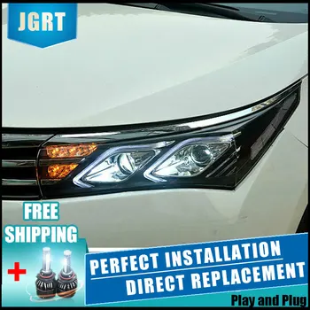 2PCS LED Headlights For Toyota Corolla 14-15 Car Led Lights Double Xenon Lens Car Accessories Daytime Running Lights Fog Ligh
2PCS LED Headlights For Toyota Corolla 14-15 Car Led Lights Double Xenon Lens Car Accessories Daytime Running Lights Fog Ligh
