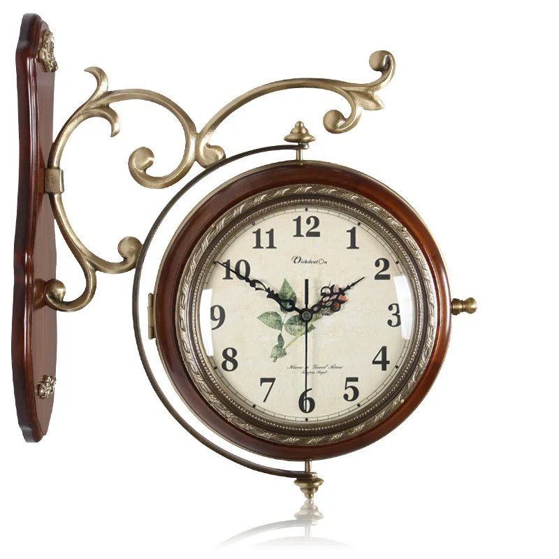 Double-sided Clock Saat Wall Clock Reloj Duvar Saati Horloge Murale Digital Wall Clock Klok Watch Wooden living room Home decor
Double-sided Clock Saat Wall Clock Reloj Duvar Saati Horloge Murale Digital Wall Clock Klok Watch Wooden living room Home decor