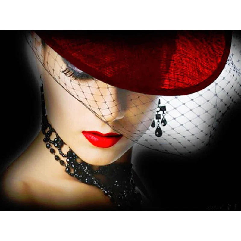 Diamond Painting 5d Lady With Hat Diamond Embroidery Full Display Diamond Mosaic Cross Stitch Picture Of Rhinestone Decoration
Diamond Painting 5d Lady With Hat Diamond Embroidery Full Display Diamond Mosaic Cross Stitch Picture Of Rhinestone Decoration