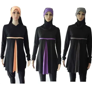 Swimsuit Supplier Muslim Swimwears for Women Female Swimsuit Bathing Suit Modest Full Cover Hijab Burkinis for Muslim Girls
Swimsuit Supplier Muslim Swimwears for Women Female Swimsuit Bathing Suit Modest Full Cover Hijab Burkinis for Muslim Girls