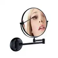 8 Inch Wall Mount Metal Makeup Mirror 360 Degree Rotation 3 Times Magnification Double Sided Vanity Mirrors
8 Inch Wall Mount Metal Makeup Mirror 360 Degree Rotation 3 Times Magnification Double Sided Vanity Mirrors
