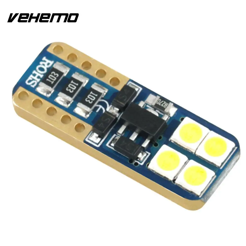 Vehemo T10 8smd 3030 LED Car Width Lamp Signal Car Reading Light Durable Light License Plate Lamp Accessories Wedge
Vehemo T10 8smd 3030 LED Car Width Lamp Signal Car Reading Light Durable Light License Plate Lamp Accessories Wedge