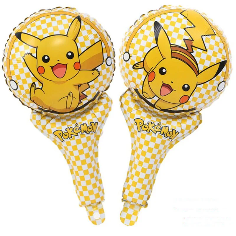 1pcs Cartoon Foil Balloons Detective Pikachu Hand stick Round stereoscopic Pikachu Birthday Wedding Christmas Festival Party
1pcs Cartoon Foil Balloons Detective Pikachu Hand stick Round stereoscopic Pikachu Birthday Wedding Christmas Festival Party