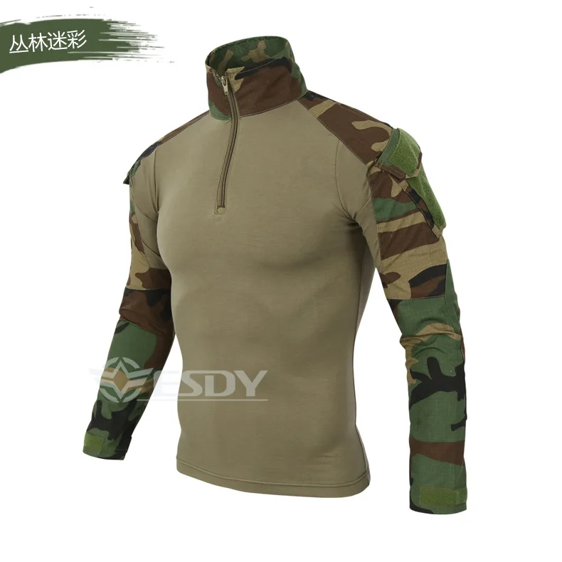 Men's wear-resistant camouflage tactical frog suit quick-drying exercise breathable outdoor camouflage uniform training long-sle
Men's wear-resistant camouflage tactical frog suit quick-drying exercise breathable outdoor camouflage uniform training long-sle