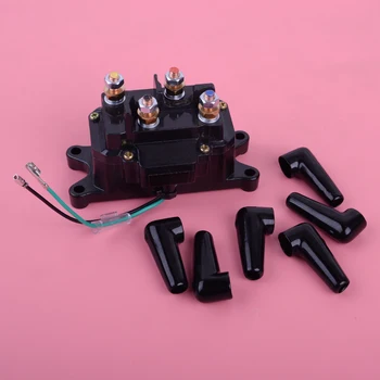 DWCX 12V IP67 Solenoid Relay Contactor Switch & Insulated Protecting Caps Combo 250A Fit For ATV UTV
DWCX 12V IP67 Solenoid Relay Contactor Switch & Insulated Protecting Caps Combo 250A Fit For ATV UTV