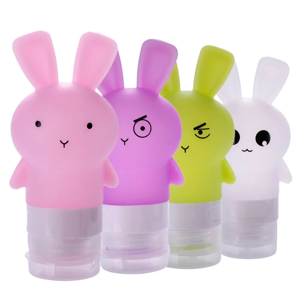 Cartoon Silicone Storage Bottle Refillable Travel Tube Empty Container for Shampoo Gel Lotion Makeup Sub-bottle Cream Accessory
Cartoon Silicone Storage Bottle Refillable Travel Tube Empty Container for Shampoo Gel Lotion Makeup Sub-bottle Cream Accessory