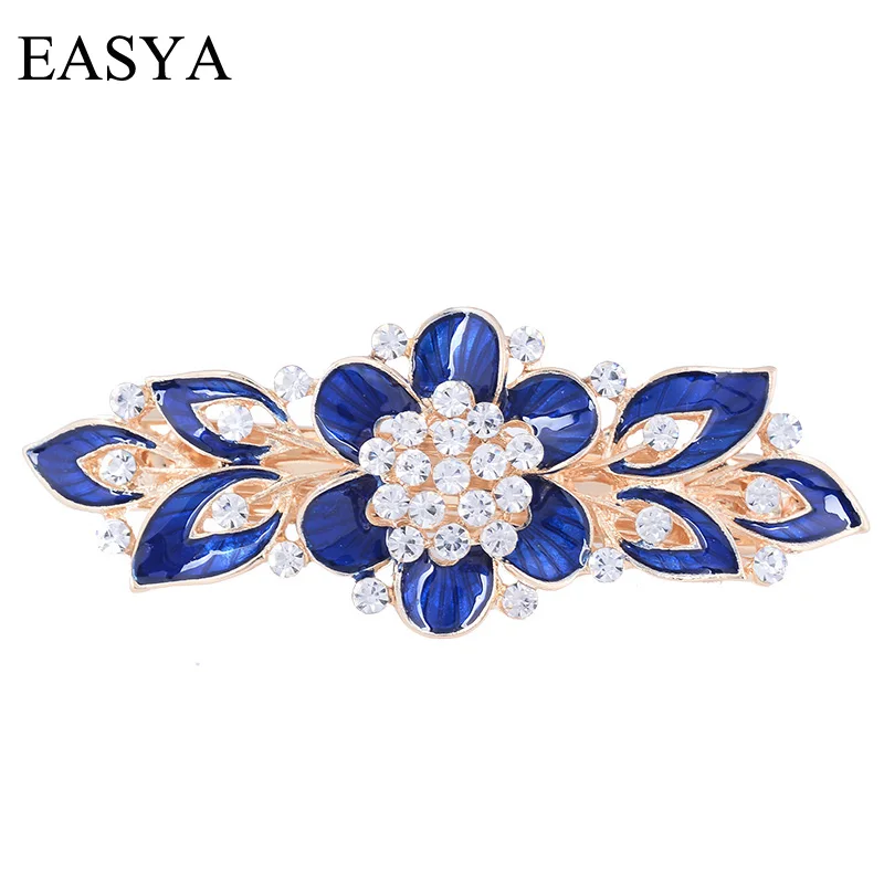 EASYA Colorful Enamel Flower Hairpin Hair Clips New Women Girls Fashion Barrettes Crystal Rhinestone Hairgrips Hair Accessories
EASYA Colorful Enamel Flower Hairpin Hair Clips New Women Girls Fashion Barrettes Crystal Rhinestone Hairgrips Hair Accessories