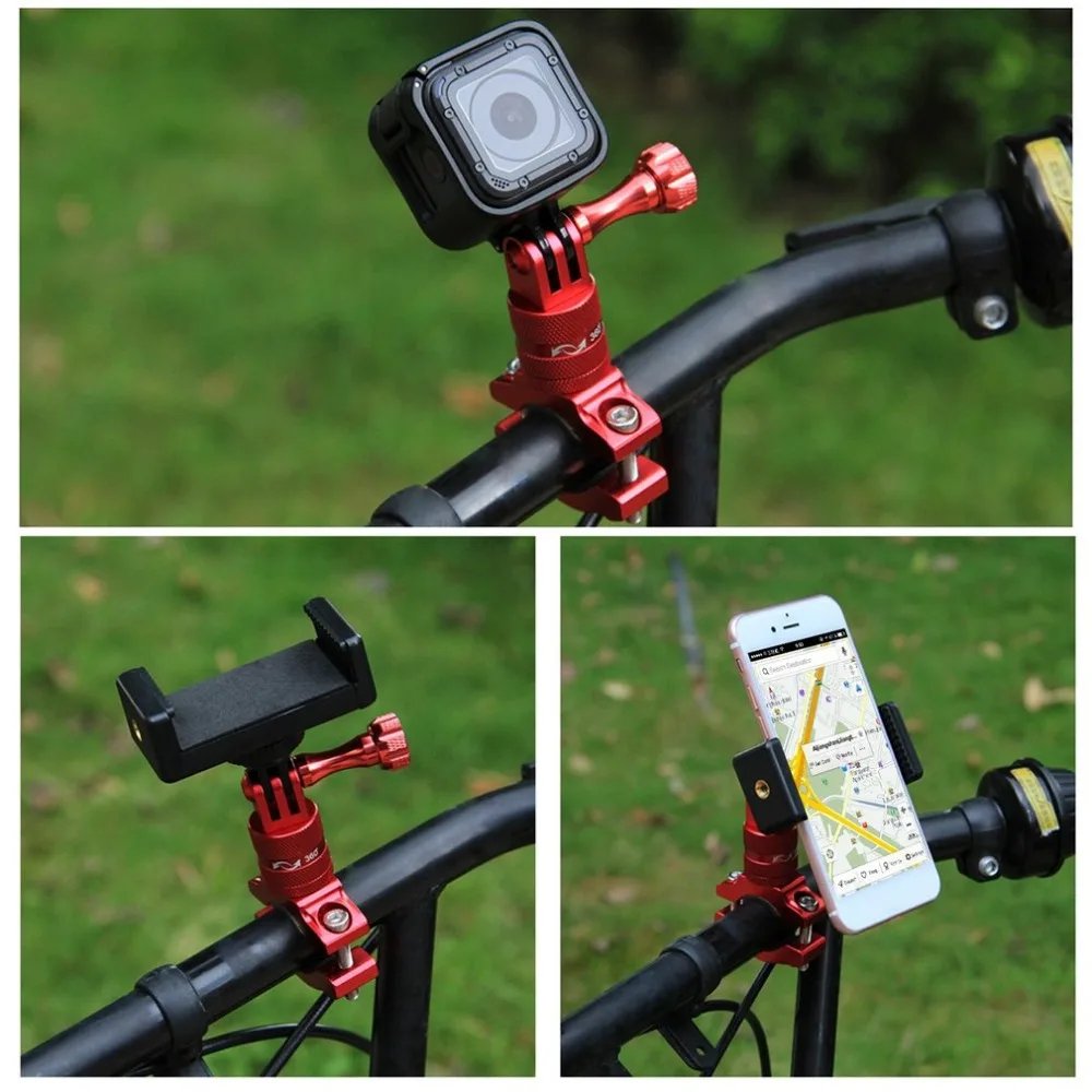 PULUZ 360 Degree Rotation Bicycle Adapter Mount Handlebar With Screw For GoPro HERO 6 5 Session 5 4 Session 4 3+ camera
PULUZ 360 Degree Rotation Bicycle Adapter Mount Handlebar With Screw For GoPro HERO 6 5 Session 5 4 Session 4 3+ camera