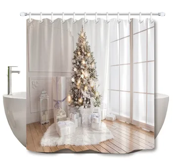 Interior Living Room with a Christmas Tree And Gifts Shower Curtain With Mat Set Luxury Bathroom Fabric For Art Bathtub Decor
Interior Living Room with a Christmas Tree And Gifts Shower Curtain With Mat Set Luxury Bathroom Fabric For Art Bathtub Decor
