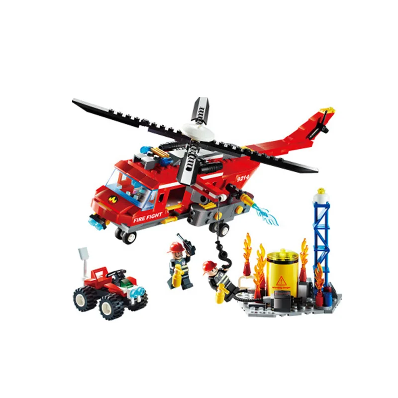 GUDI 9214 Building Blocks Heavy Fire Helicopter Off-road Car model kit Bricks Boy Friends Educational Toys For Children Gifts
GUDI 9214 Building Blocks Heavy Fire Helicopter Off-road Car model kit Bricks Boy Friends Educational Toys For Children Gifts