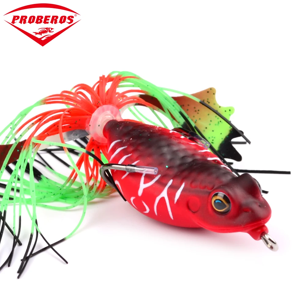 2pcs/lot PRO BEROS Frog Lures FR003 Artificial Bait Soft Frog 6 Color 6cm-2.36" 0.46oz-13.18g Fishing Tackle Hard Swimbait Pesca
2pcs/lot PRO BEROS Frog Lures FR003 Artificial Bait Soft Frog 6 Color 6cm-2.36" 0.46oz-13.18g Fishing Tackle Hard Swimbait Pesca