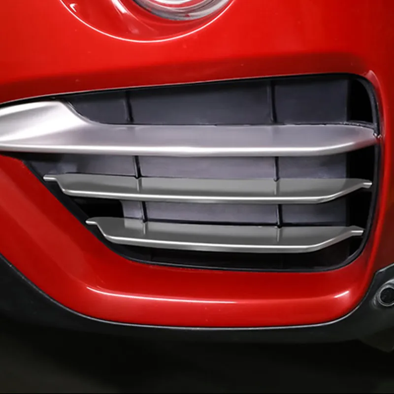 4pcs Car Styling Front Bumper Fog Lamp Grille Grill Trim Decorative Strips For BMW X4 F26 X3 F25 2011-2017 Exterior Accessories
4pcs Car Styling Front Bumper Fog Lamp Grille Grill Trim Decorative Strips For BMW X4 F26 X3 F25 2011-2017 Exterior Accessories