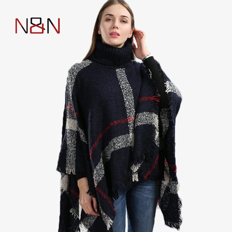 Winter Sweater Women Knitted Poncho Turtleneck Ladies Scarf Thick Warm Sweaters And Pullovers Plus Size Poncho And Capes
Winter Sweater Women Knitted Poncho Turtleneck Ladies Scarf Thick Warm Sweaters And Pullovers Plus Size Poncho And Capes