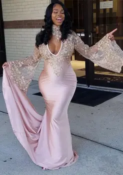 Fashion Arabic Evening Dresses Long Sleeves Mermaid Prom Dresses African Open Front Plus Size Formal Dress For Women Wear Party
Fashion Arabic Evening Dresses Long Sleeves Mermaid Prom Dresses African Open Front Plus Size Formal Dress For Women Wear Party