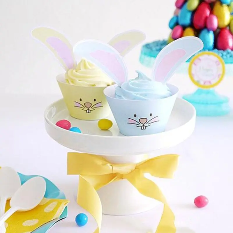 12pcs Easter Rabbit Bunny Cupcake Paper Wrappers With 24pcs Toppers Cake Picks Wedding Birthday Party Decor
12pcs Easter Rabbit Bunny Cupcake Paper Wrappers With 24pcs Toppers Cake Picks Wedding Birthday Party Decor