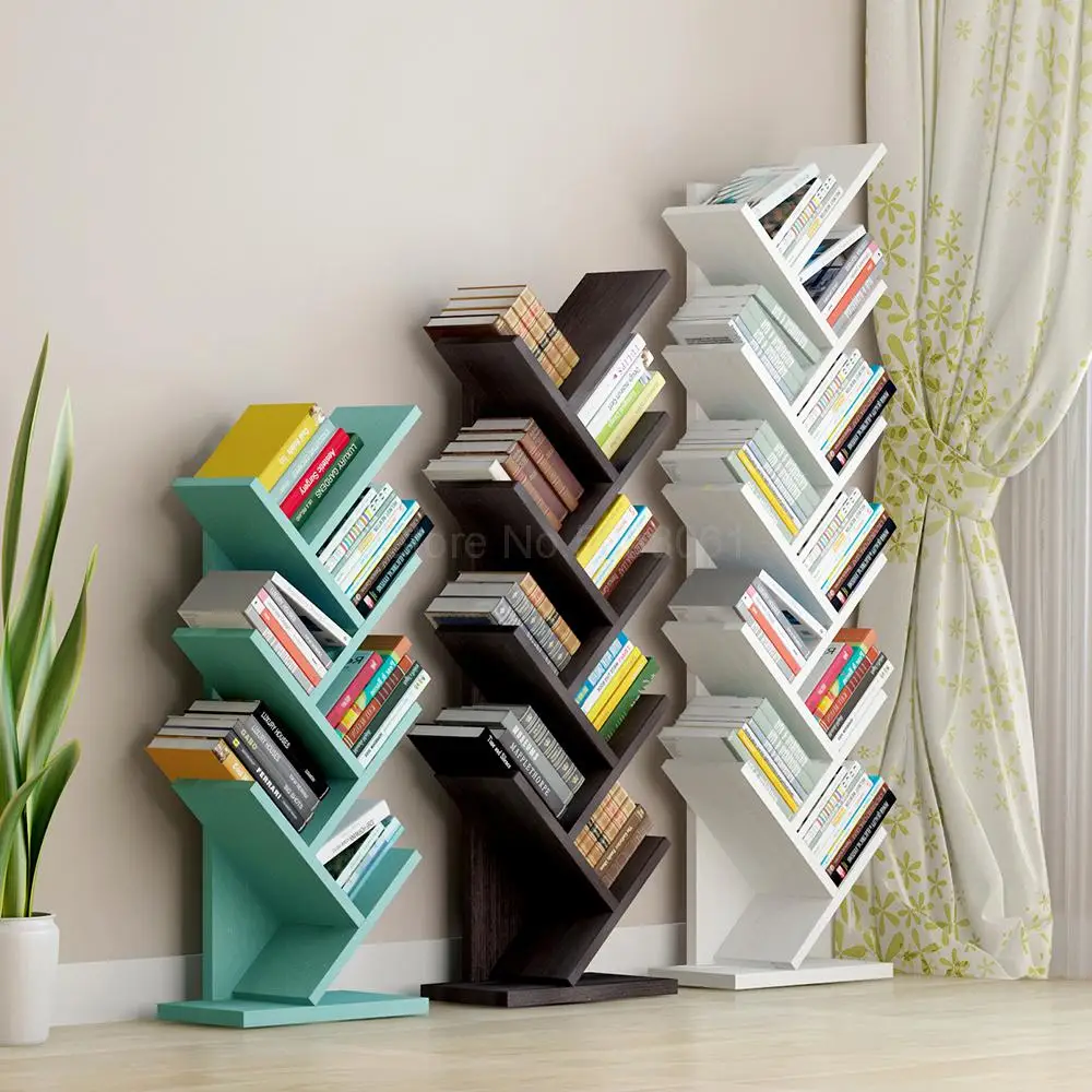 Tree-shaped bookshelf simple living room floor bookshelf racks personality bedroom children's bookshelf economical simple
Tree-shaped bookshelf simple living room floor bookshelf racks personality bedroom children's bookshelf economical simple