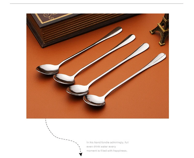 1pcs Long Handled Stainless Steel Coffee Spoon Ice Cream Dessert Tea Spoon For Kitchen Accessories
1pcs Long Handled Stainless Steel Coffee Spoon Ice Cream Dessert Tea Spoon For Kitchen Accessories