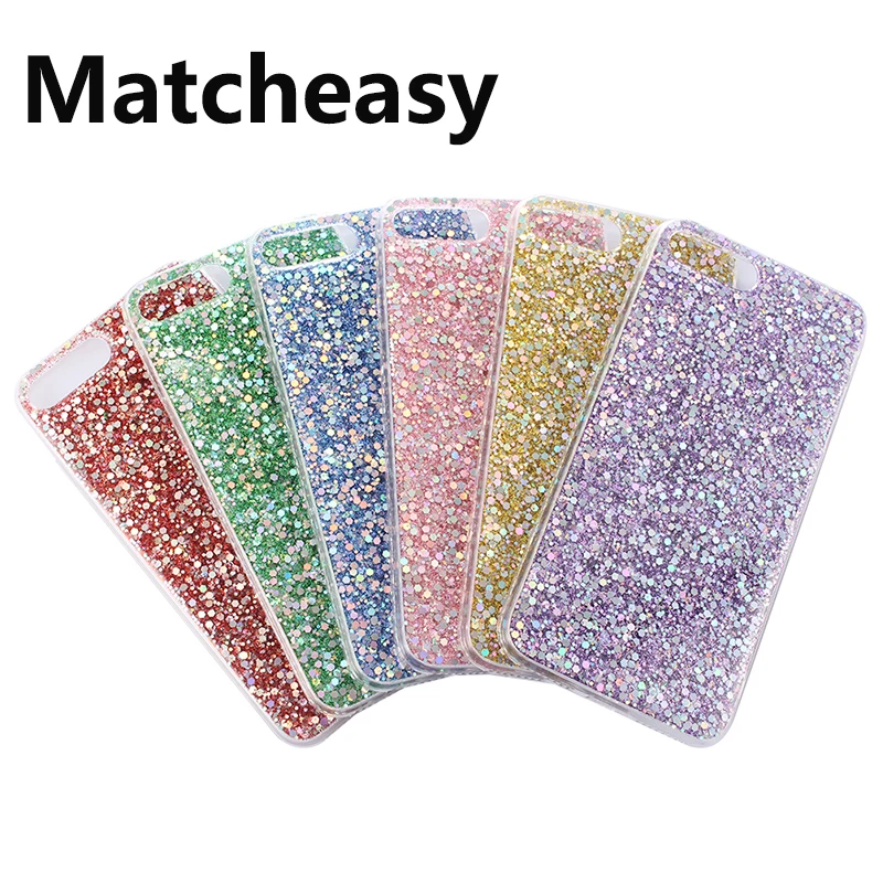 Matcheasy Soft TPU Silicon Phone Case for IPhone 5 5S 6 6S 7 8 Plus X Case Glitter Bling Crystal Sequins Cover Fundas Capa Coque
Matcheasy Soft TPU Silicon Phone Case for IPhone 5 5S 6 6S 7 8 Plus X Case Glitter Bling Crystal Sequins Cover Fundas Capa Coque