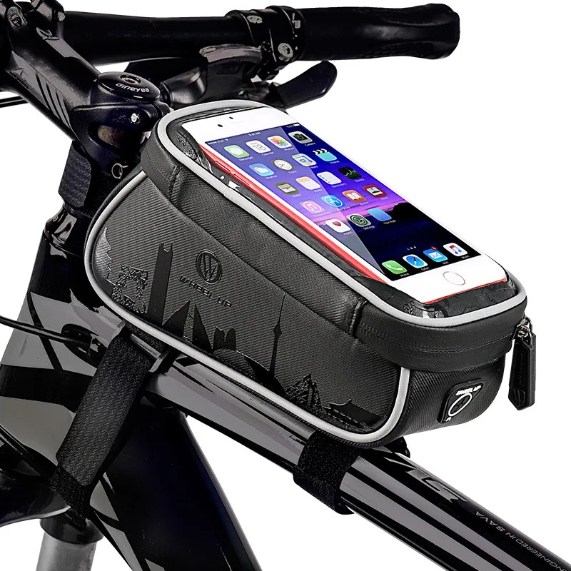 6.0 Inch Rainproof Bicycle Bike Front Saddle Beam Top Tube Bag For Bicycle Cycling Case Bag Equipment Accessories
6.0 Inch Rainproof Bicycle Bike Front Saddle Beam Top Tube Bag For Bicycle Cycling Case Bag Equipment Accessories