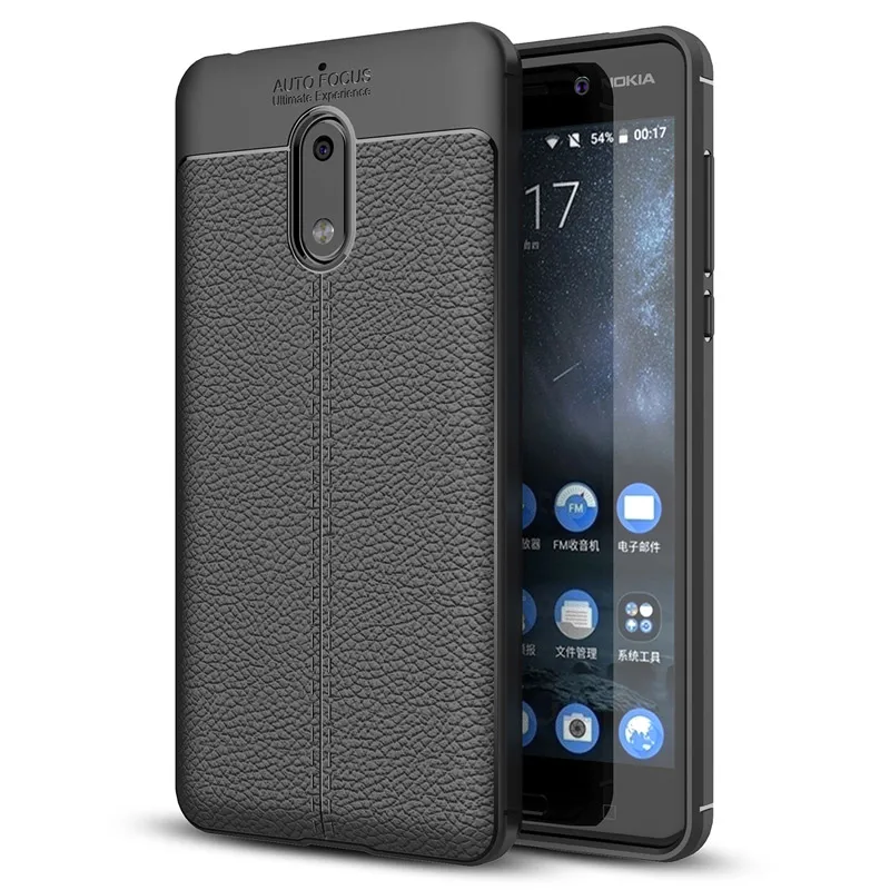 For Nokia 6 Case Luxury Full Protector Silicone Back Case Carbon Fiber Luxury Leather Grain Soft TPU Phone Bag Cover For Nokia 6
For Nokia 6 Case Luxury Full Protector Silicone Back Case Carbon Fiber Luxury Leather Grain Soft TPU Phone Bag Cover For Nokia 6
