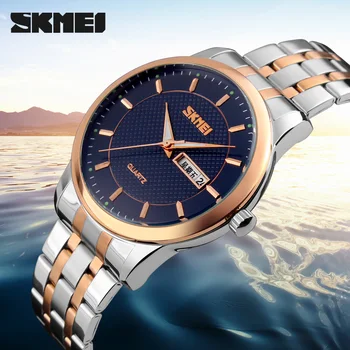 SKMEI Men Dress Watches Top Brand Luxury Men Casual Wrist Watches Stainless Steel Men Sports Watch Waterproof Relogio Masculino
SKMEI Men Dress Watches Top Brand Luxury Men Casual Wrist Watches Stainless Steel Men Sports Watch Waterproof Relogio Masculino