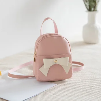 Hot Selling Contrast Color Backpack Women Mini Bow Bag Large Capacity PU Bags for Travel Shopping -B5
Hot Selling Contrast Color Backpack Women Mini Bow Bag Large Capacity PU Bags for Travel Shopping -B5