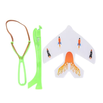 DIY Flash Ejection Cyclotron Light Plane Slingshot Aircraft For Kids Gift Toys Gift For Children 20*16cm
DIY Flash Ejection Cyclotron Light Plane Slingshot Aircraft For Kids Gift Toys Gift For Children 20*16cm