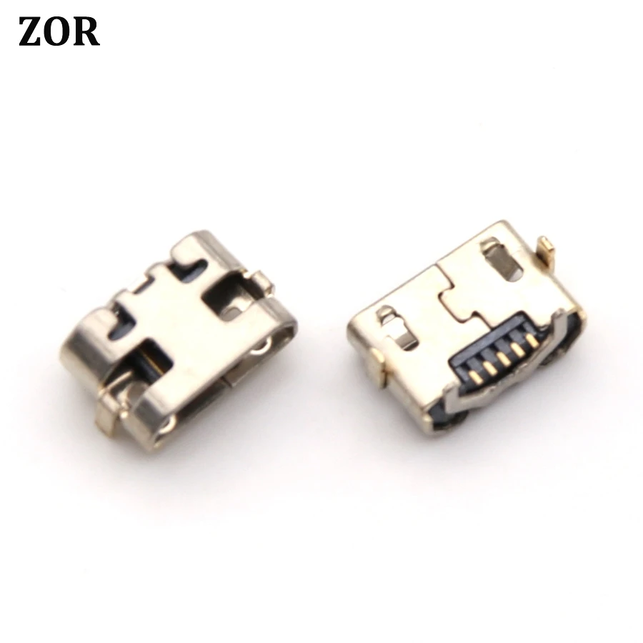 

10pcs Micro USB Jack Connector For Huawei Y5 II CUN-L01/ For Amazon Kindle Fire 5th Gen SV98LN / For Meizu M2 Note Charging Port