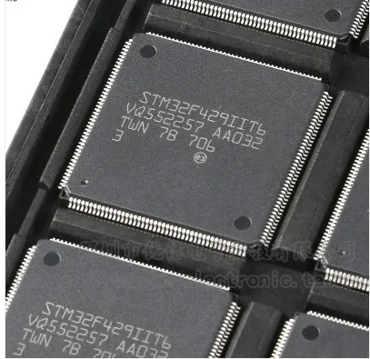 20PCS/LOT STM32F429IIT6 LQFP-176 Microcontroller IC 32-Bit 180MHz 2MB (2M x 8) FLASH New original
20PCS/LOT STM32F429IIT6 LQFP-176 Microcontroller IC 32-Bit 180MHz 2MB (2M x 8) FLASH New original
