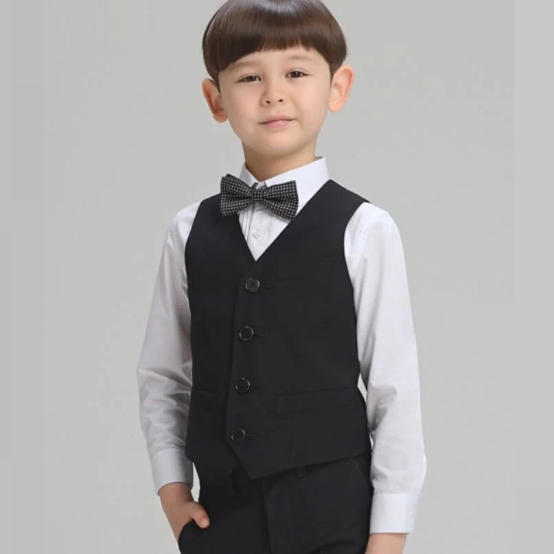 Solid Color School Boys Birthday Formal Vest Boys Wedding Waistcoat Kids Party Piano Performance Vest for Boy Children's Outwear
Solid Color School Boys Birthday Formal Vest Boys Wedding Waistcoat Kids Party Piano Performance Vest for Boy Children's Outwear