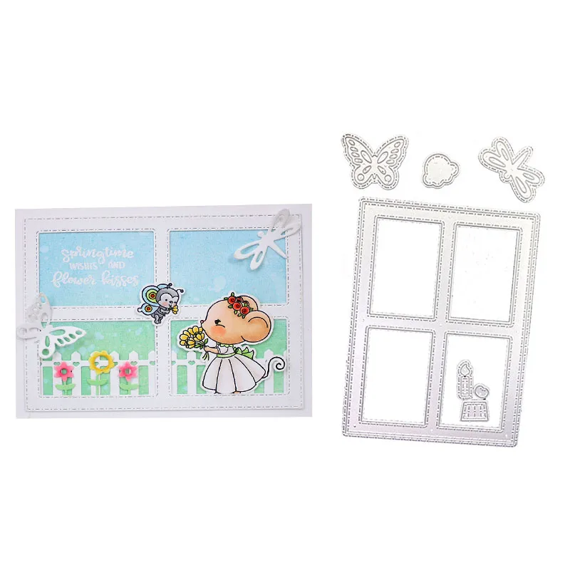 Julyarts Scrapbooking Metal Cutting Dies Butterfly Dragonfly Insect Candle Window Frame DIY Embossing Punch Knife
Julyarts Scrapbooking Metal Cutting Dies Butterfly Dragonfly Insect Candle Window Frame DIY Embossing Punch Knife