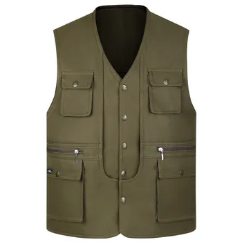 Hyweacvar Men's Officer Official Duty Studio Work Multifunctional Cotton Vest Work Jacket
Hyweacvar Men's Officer Official Duty Studio Work Multifunctional Cotton Vest Work Jacket