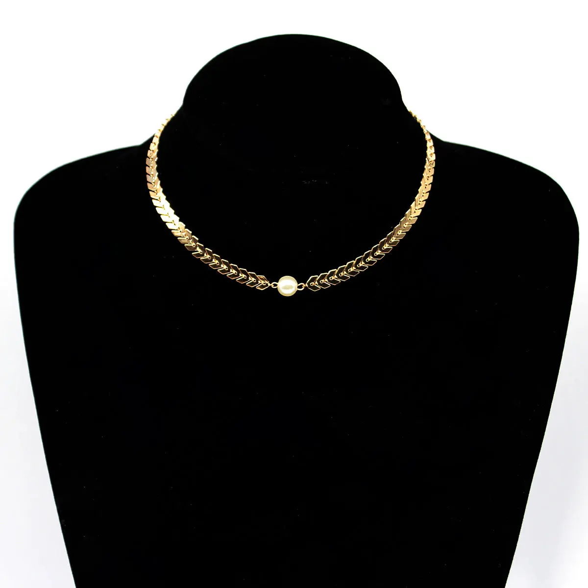 Fashion Personality Aircraft Chain Necklace Women Simple Trendy Pearl Clavicle Necklace Collares Jewelry
Fashion Personality Aircraft Chain Necklace Women Simple Trendy Pearl Clavicle Necklace Collares Jewelry