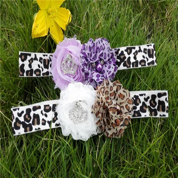 20pcs/lot Baby Leopard hand sewing drill chiffon flower headband Diamond crown For Children
20pcs/lot Baby Leopard hand sewing drill chiffon flower headband Diamond crown For Children