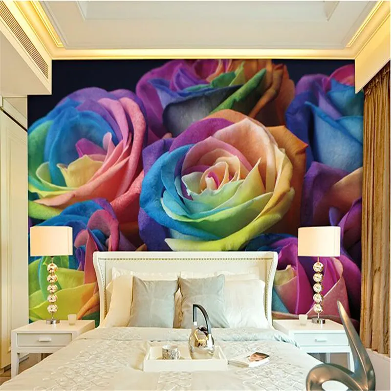 beibehang papel de parede 3D photo wallpaper Art minimalist modern modern minimalist romantic color roses wall mural paper
beibehang papel de parede 3D photo wallpaper Art minimalist modern modern minimalist romantic color roses wall mural paper
