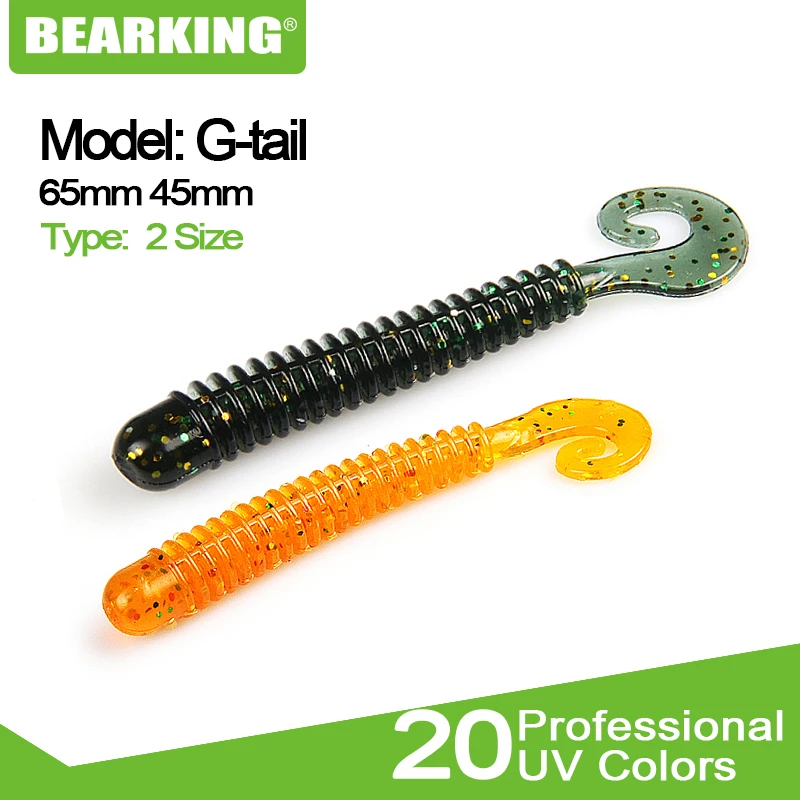BEARKING 65mm 45mm G tail 2019 new arrival Fishing Lure Soft Baits Fishing Wobbler Bass Bait Artificial Fishing soft Lure Tackle
BEARKING 65mm 45mm G tail 2019 new arrival Fishing Lure Soft Baits Fishing Wobbler Bass Bait Artificial Fishing soft Lure Tackle