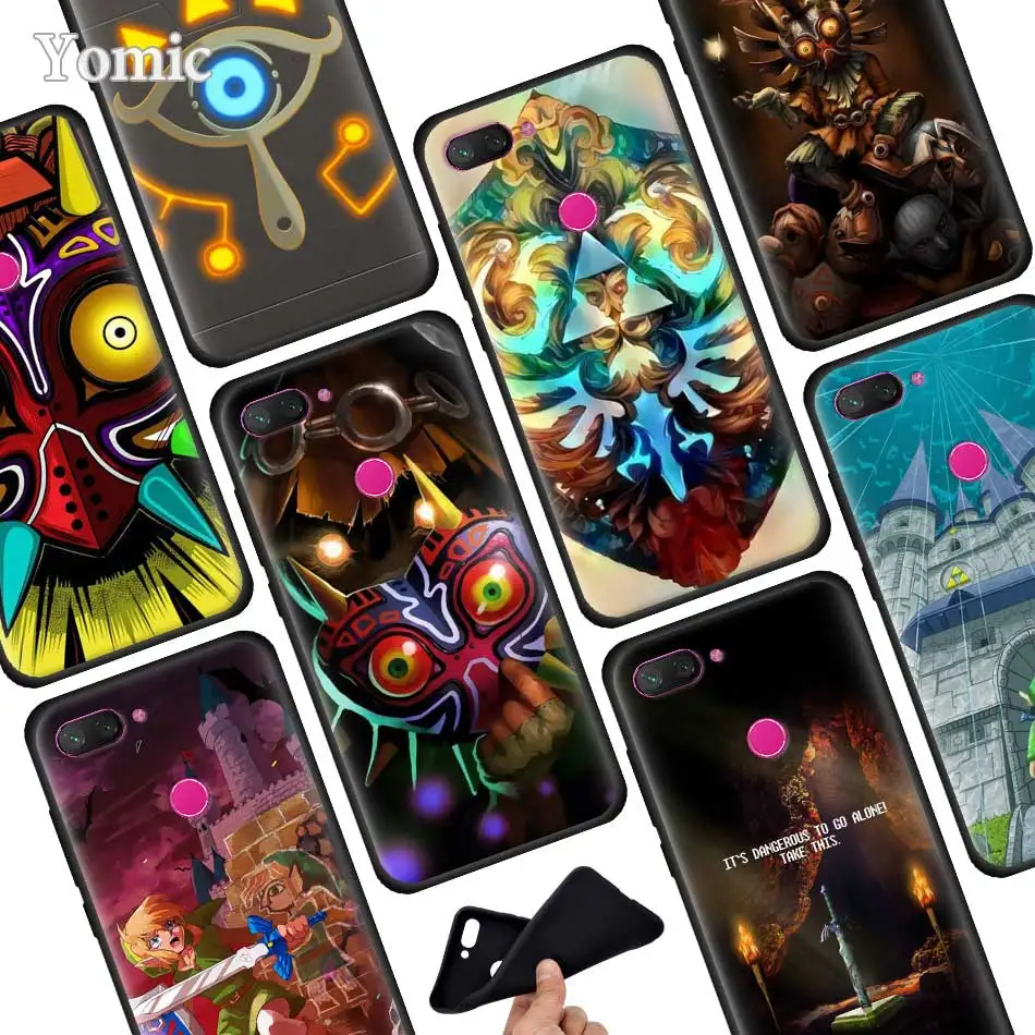 The Legend of Zelda Black Silicone Phone Case for Xiaomi 6X 5X Mi 8 A1 A2 Lite Poco F1 Mi Play Redmi 6 7 Pro Cover
The Legend of Zelda Black Silicone Phone Case for Xiaomi 6X 5X Mi 8 A1 A2 Lite Poco F1 Mi Play Redmi 6 7 Pro Cover