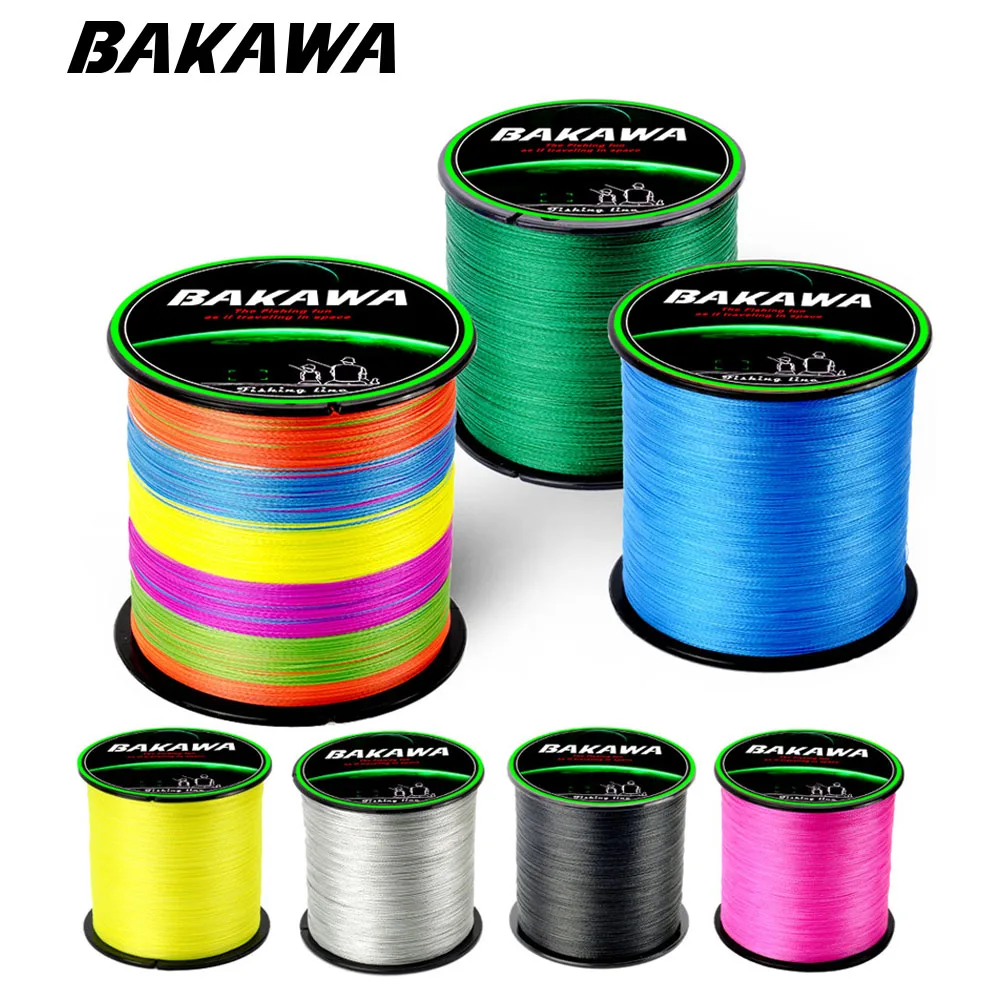 BAKAWA 1PC 500m PE Braided Fishing Line 4 Strands Fishing Lines Multi-filament Fish Line Rope Cord 12 18 22 28 40 50 60 70 85
BAKAWA 1PC 500m PE Braided Fishing Line 4 Strands Fishing Lines Multi-filament Fish Line Rope Cord 12 18 22 28 40 50 60 70 85