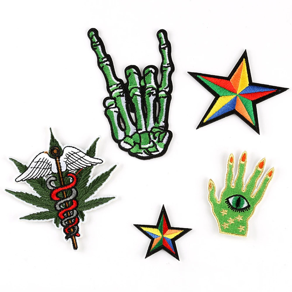 Pentagram Shape Patch Embroidery Patches DIY Handmade Sewing On Clothes Bags Decorative Supplies
Pentagram Shape Patch Embroidery Patches DIY Handmade Sewing On Clothes Bags Decorative Supplies