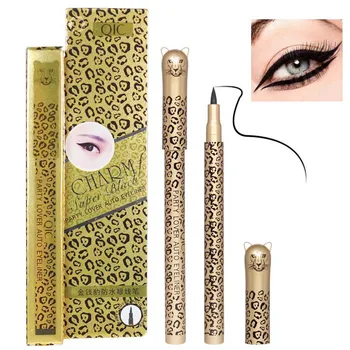 QIC Leopard Print eyeliner pencil Black color quick dry waterproof long lasting brilliant liquid eyeliner pen Q605
QIC Leopard Print eyeliner pencil Black color quick dry waterproof long lasting brilliant liquid eyeliner pen Q605