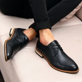 New Fashion British Style Pointed Toe Patent PU Commercial Casual Low Leather Shoes For Hair Stylist
New Fashion British Style Pointed Toe Patent PU Commercial Casual Low Leather Shoes For Hair Stylist