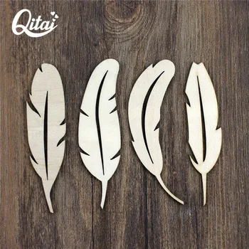 QITAI 48Pieces/lot Lovely feathers Wood Crafts DIY scrapbooking Plywood Vintage Party Home Decoration for children Gifts Wf116
QITAI 48Pieces/lot Lovely feathers Wood Crafts DIY scrapbooking Plywood Vintage Party Home Decoration for children Gifts Wf116
