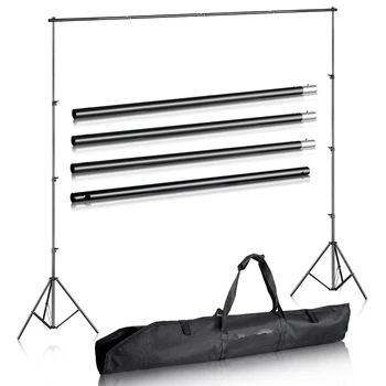 YIXIANG 2.6M X 3M Pro Photography Photo Backdrops Background Support System Stands For Photo Video Studio + carry bag
YIXIANG 2.6M X 3M Pro Photography Photo Backdrops Background Support System Stands For Photo Video Studio + carry bag
