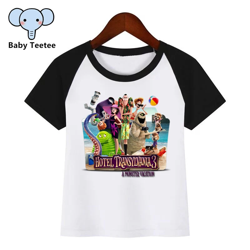 Kids Hotel Transylvania 3 Cartoon O-Neck T Shirt Tees Summer Tops Children Girl T-Shirt Boy/Girls Clothing
Kids Hotel Transylvania 3 Cartoon O-Neck T Shirt Tees Summer Tops Children Girl T-Shirt Boy/Girls Clothing