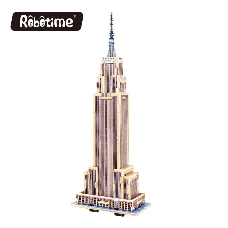 Robotime Mini Educational DIY Model 3D Puzzle Toy 34 Pcs Empire State Building Model famous buildings MJ203
Robotime Mini Educational DIY Model 3D Puzzle Toy 34 Pcs Empire State Building Model famous buildings MJ203