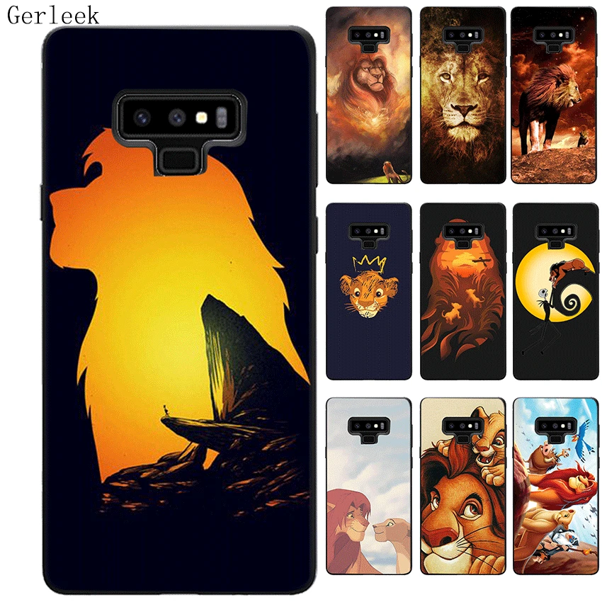 Desxz Lion King TPU Soft Case For Samsung Galaxy A3 A5 A6 J6 A7 A8 A9 A10 A30 A40 A50 A70 Cover | Мобильные телефоны и