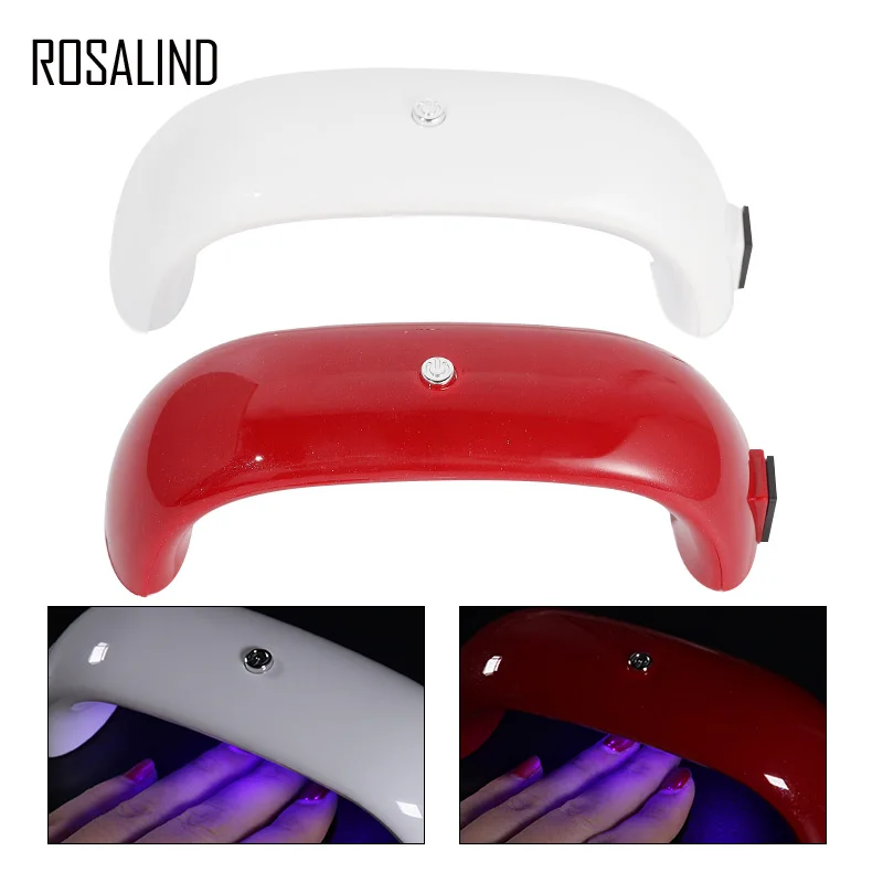 ROSALIND 9W Mini LED UV Lamp for Nails Dryer Gel Polish Drying Led Lamp 3 Leds UV Nail Dryers Manicure Machine Nail Art Tools
ROSALIND 9W Mini LED UV Lamp for Nails Dryer Gel Polish Drying Led Lamp 3 Leds UV Nail Dryers Manicure Machine Nail Art Tools
