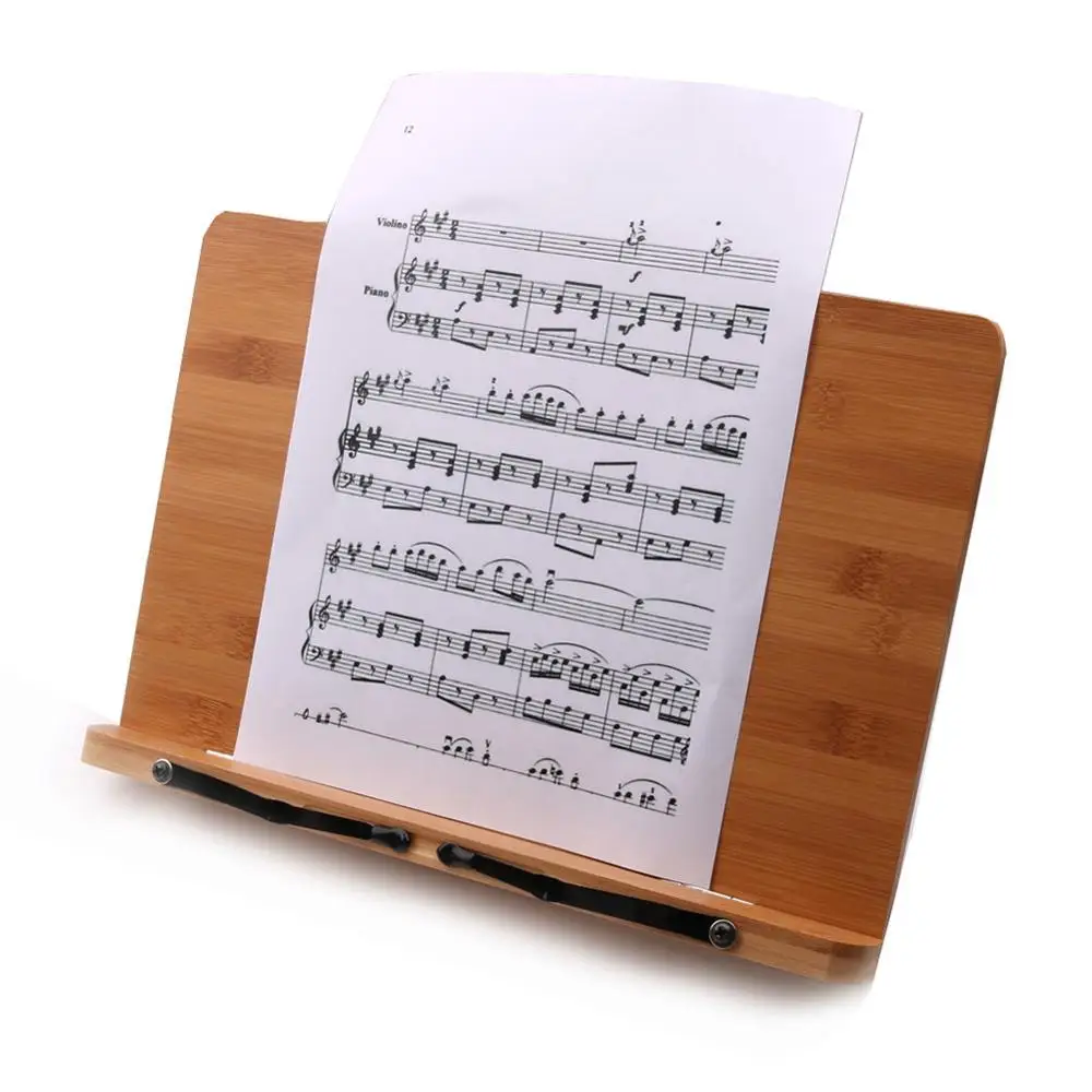 340 x 240 x 41mm Bamboo Book Stand-Reading Rest holder Cookbook Cook Stand/Foldable Tablet PC textbook/Music Document Stand New
340 x 240 x 41mm Bamboo Book Stand-Reading Rest holder Cookbook Cook Stand/Foldable Tablet PC textbook/Music Document Stand New